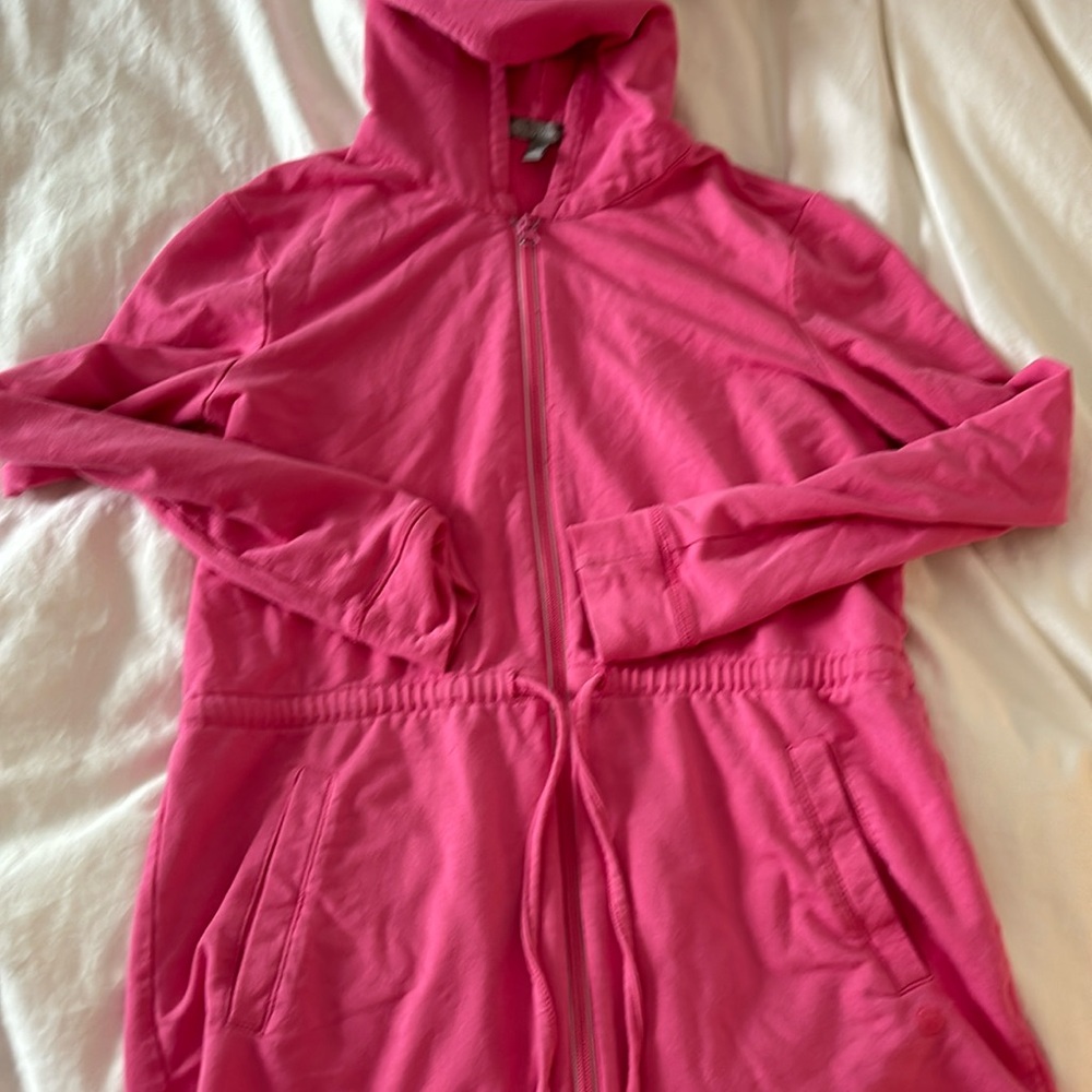 Talbots Pink Zip Up Hoodie